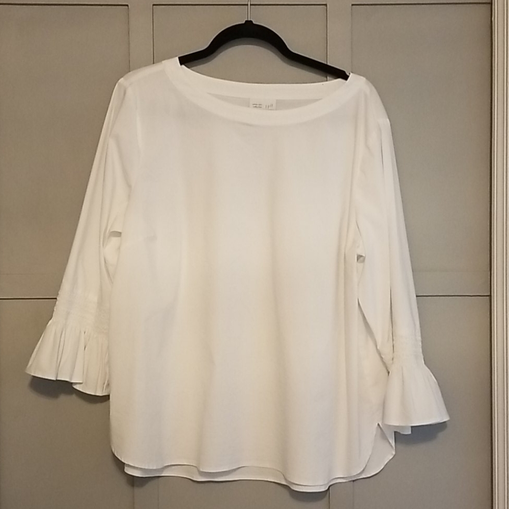 J Jill White Shirt Collection